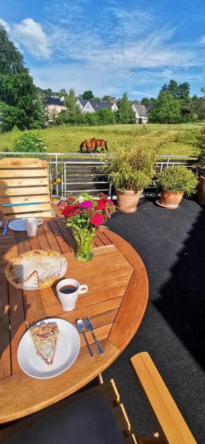 Appartamento Auszeit Rhein-Mosel Waldesch Esterno foto